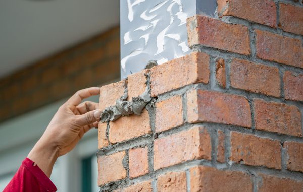 Brick Pillar Repair in Elmhurst