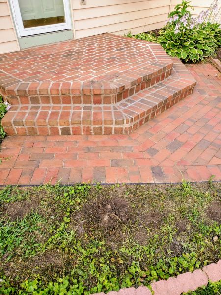 Brick Stoop Repair in Elmhurst